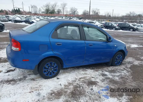 2005 Chevrolet Aveo Ls/Special Value z USA, uszkodzony, nr VIN KL1TD526358317323